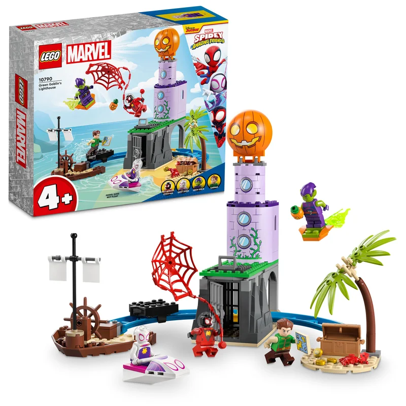 Enhancing cognitive development LEGOLEGO 10790 Marvel Spider-Man Team Spidey At Green Goblin's Lighthouse
