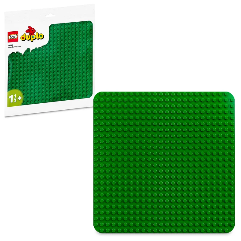 Inspiring problem-solving LEGO challengesLEGO 10980 Duplo Green Building Plate