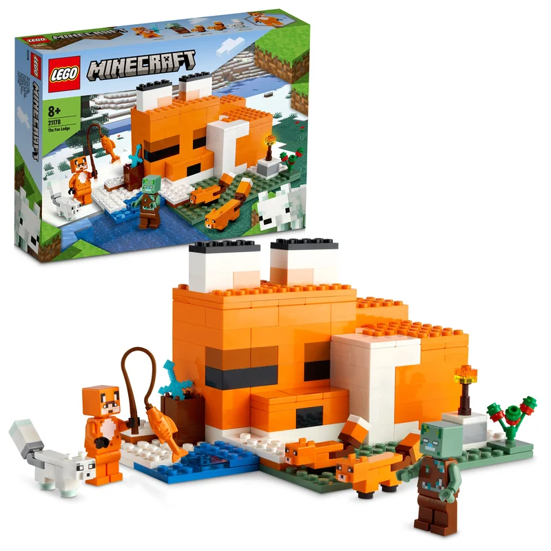 Promoting emotional intelligence LEGOLEGO 21178 Minecraft The Fox Lodge