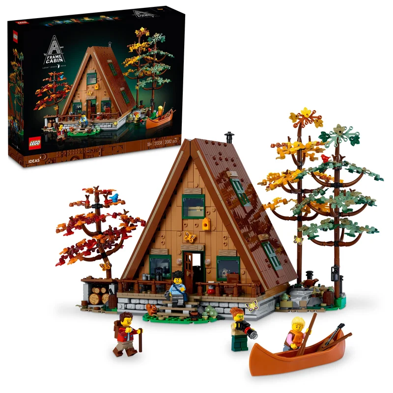 Enhancing cognitive development LEGOLEGO 21338 LEGO Ideas A-Frame Cabin