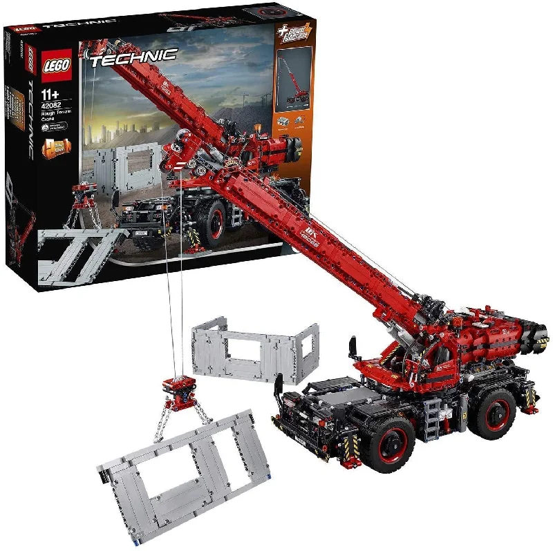 Non-toxic and safe LEGO toysLEGO TECHNIC 42082 Rough Terrain Crane Advanced Building Set