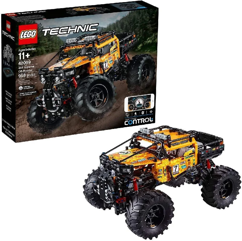 Fostering patience and perseverance LEGOLEGO TECHNIC 42099 Control+ 4x4 X-Treme Off-Roader Truck