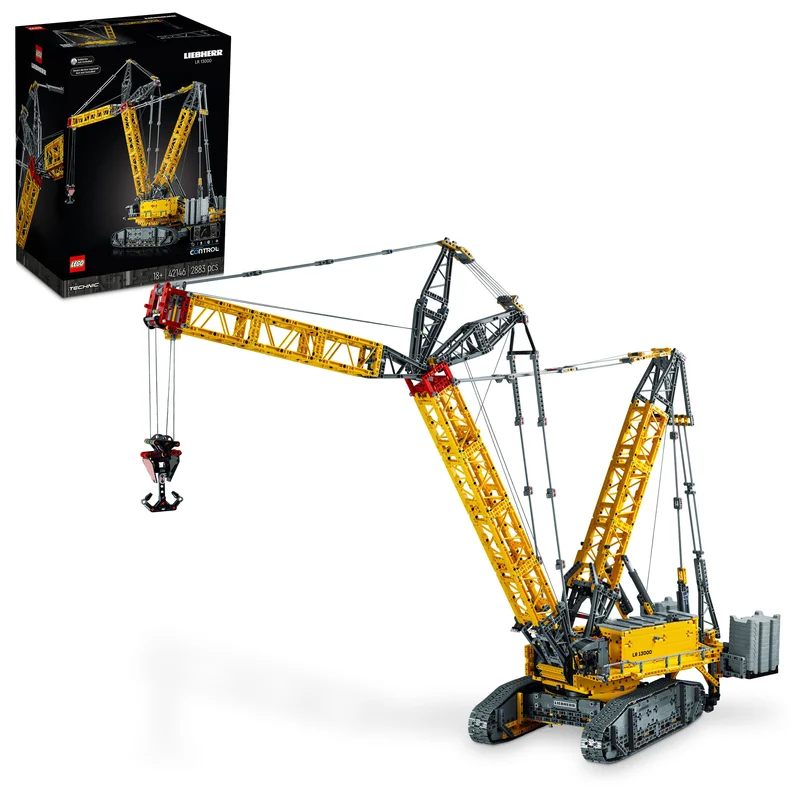 Fun-filled LEGO adventuresLEGO 42146 Technic Liebherr Crawler Crane Lr 13000