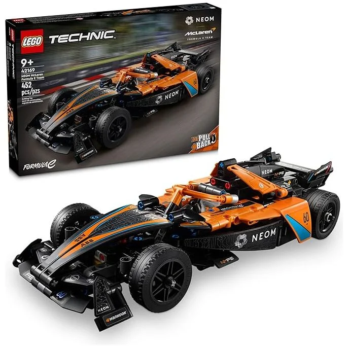 Reflecting popular cultures LEGO themesLEGO 42169 Technic NEOM McLaren Formula E Race Car Toy, Model Pull Back Car Toy, McLaren Toy Car Set for Kids. Reflecting popular cultures LEGO themesLEGO 42169 Technic NEOM McLaren Formula E Race Car Toy, Model Pull Back Car Toy, McLaren Toy Car Set for Kids.