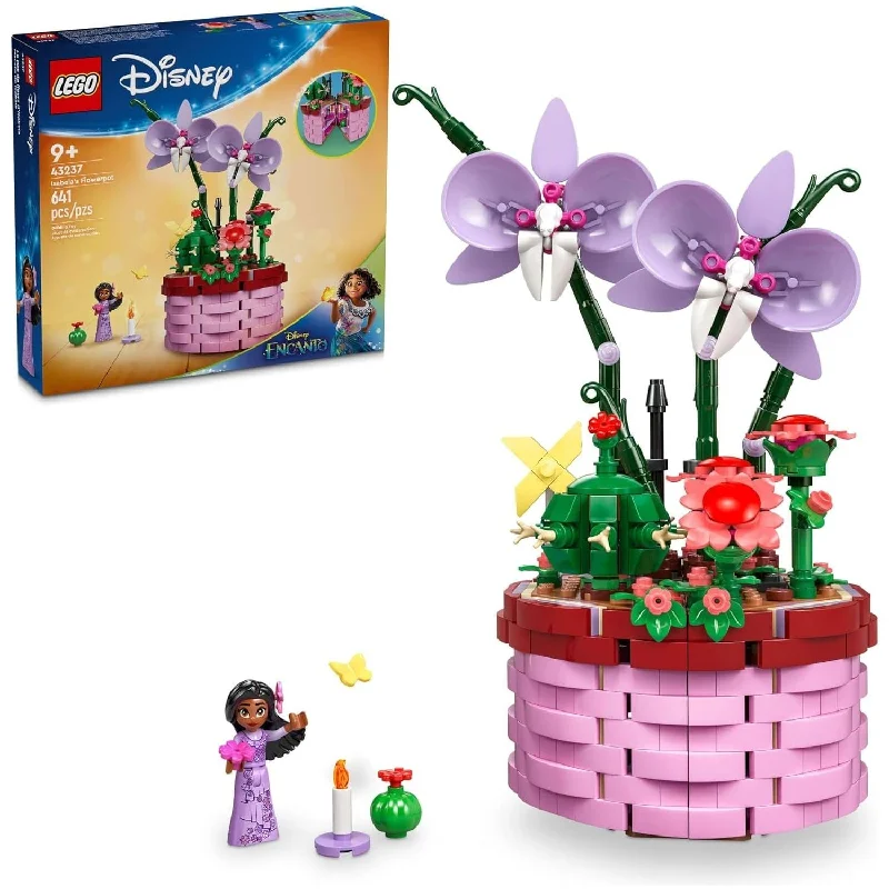 Fun-filled LEGO adventuresLEGO 43237 Disney Encanto Isabela’s Flowerpot, Buildable Orchid Flower Toy for Kids with Disney Encanto Mini-Doll, Disney Toy for Play and Display. Fun-filled LEGO adventuresLEGO 43237 Disney Encanto Isabela’s Flowerpot, Buildable Orchid Flower Toy for Kids with Disney Encanto Mini-Doll, Disney Toy for Play and Display.
