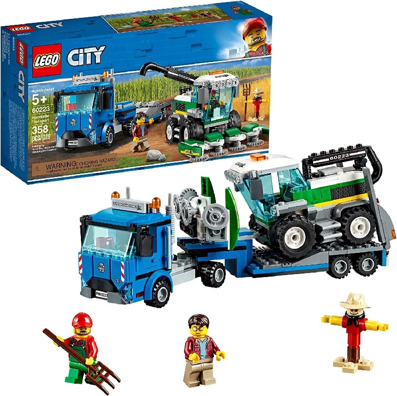 Environmentally friendly LEGO materialsLEGO 60223 CITY Great Vehicles Harvester Transport Building Kit