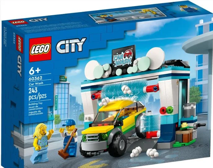 Highly adaptable LEGO creationsLEGO 60362 CITY CAR WASH