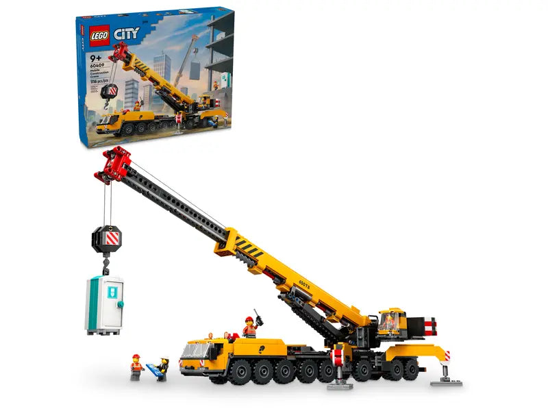 Enhancing problem-solving skills LEGOLEGO 60409 - YELLOW MOBILE CONSTRUCTION CRANE