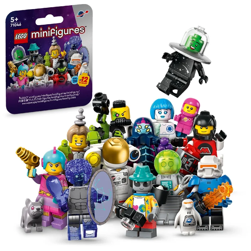 Finely detailed LEGO structuresLEGO 71046 Minifigures Series 26 Space