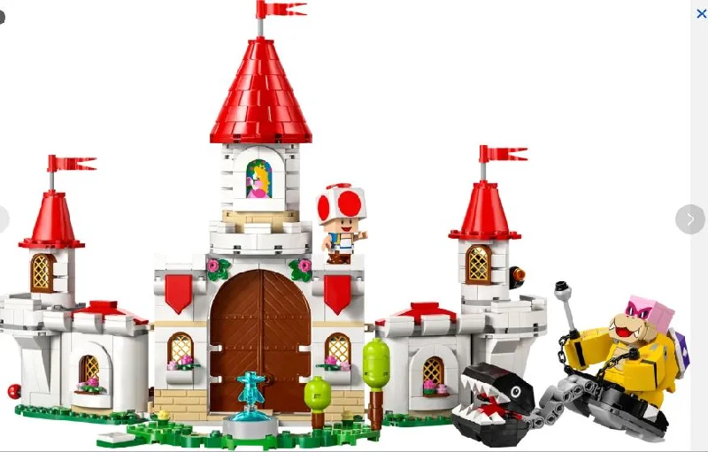 Imagination-sparking LEGO setsLEGO 71435 - SUPER MARIO - BATTLE WITH ROY AT PEACH'S CASTLE