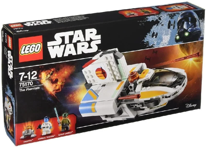 Seamlessly fitting LEGO connectionsLEGO STAR WARS 75170 The Phantom Building Kit