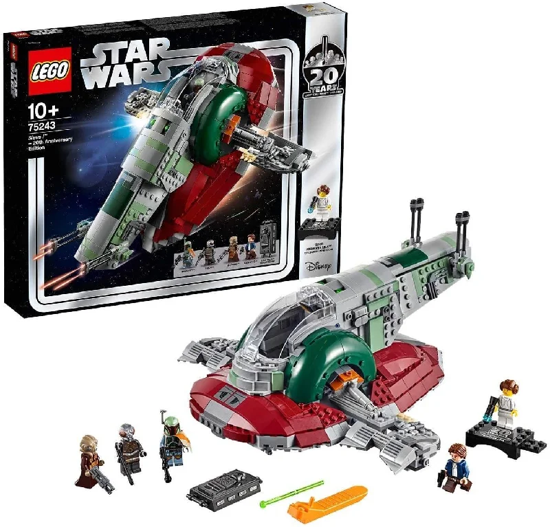 Seamlessly fitting LEGO connectionsLEGO STAR WARS 75243 Star Wars 20th Anniversary Edition Boba Fett's Starship The Empire Strikes Back Seamlessly fitting LEGO connectionsLEGO STAR WARS 75243 Star Wars 20th Anniversary Edition Boba Fett's Starship The Empire Strikes Back