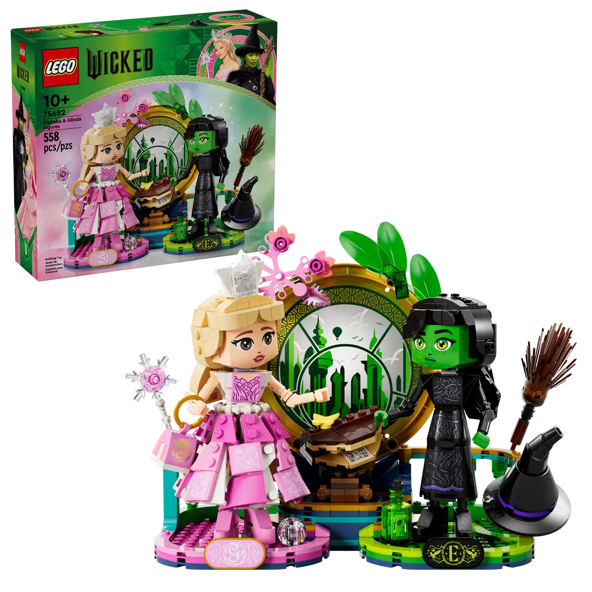 Enhancing cognitive development LEGOLEGO 75682 WICKED ELPHABA & GLINDA FIGURES