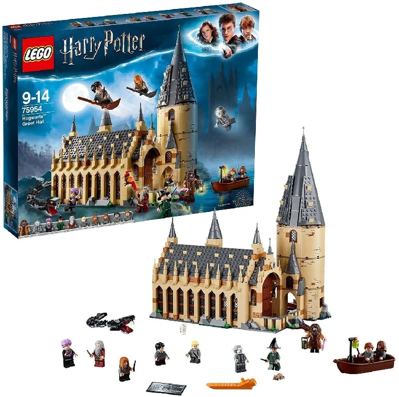 Finely detailed LEGO structuresLEGO HARRY POTTER 75954 Hogwarts Great Hall Castle