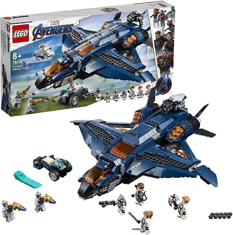 Encouraging teamwork LEGO gamesLEGO 76126 MARVEL Avengers Ultimate Quinjet Plane