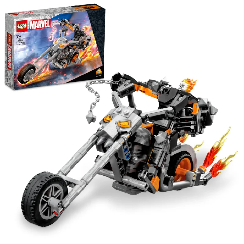 Thematically rich LEGO setsLEGO 76245 Super Heroes Marvel Ghost Rider Mech & Bike
