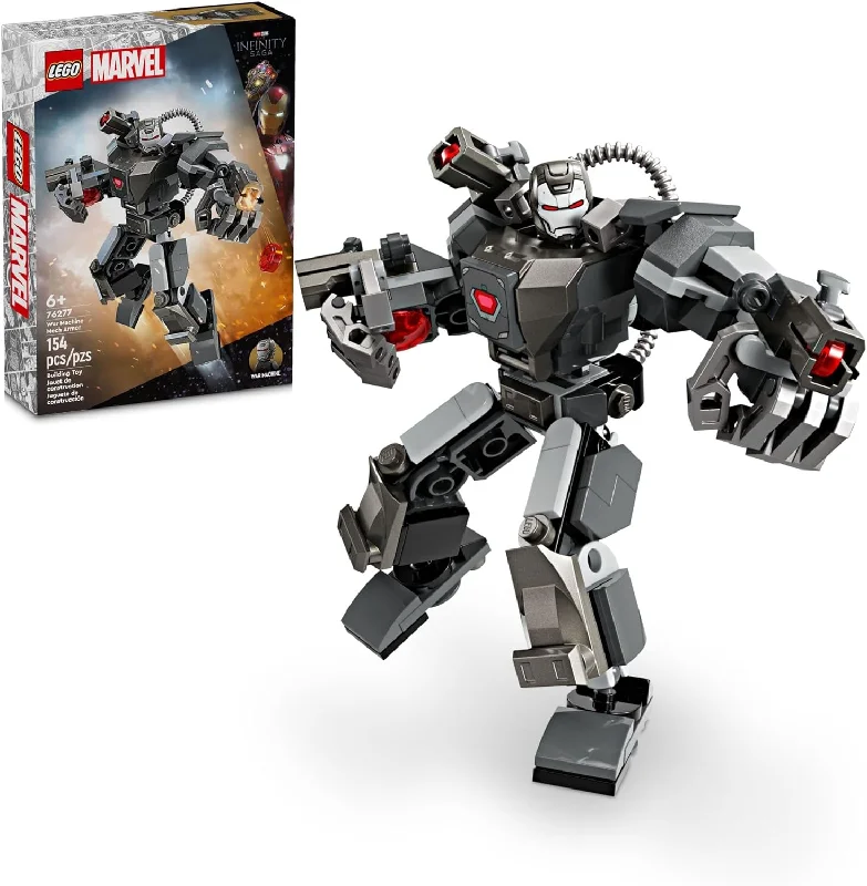 Timeless and classic LEGO toysLEGO 76277 Marvel War Machine Mech Armor, Buildable Marvel Action Figure Toy for Kids with 3 Stud Shooters, Legendary Character from The MCU. Timeless and classic LEGO toysLEGO 76277 Marvel War Machine Mech Armor, Buildable Marvel Action Figure Toy for Kids with 3 Stud Shooters, Legendary Character from The MCU.