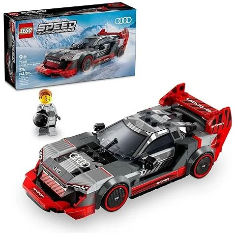 Family-friendly LEGO experiencesLEGO 76921 Speed Champions Audi S1 e-tron Quattro Race Car Toy Vehicle, Buildable Audi Toy Car Model for Kids, Red Toy Car for Build and Display Family-friendly LEGO experiencesLEGO 76921 Speed Champions Audi S1 e-tron Quattro Race Car Toy Vehicle, Buildable Audi Toy Car Model for Kids, Red Toy Car for Build and Display