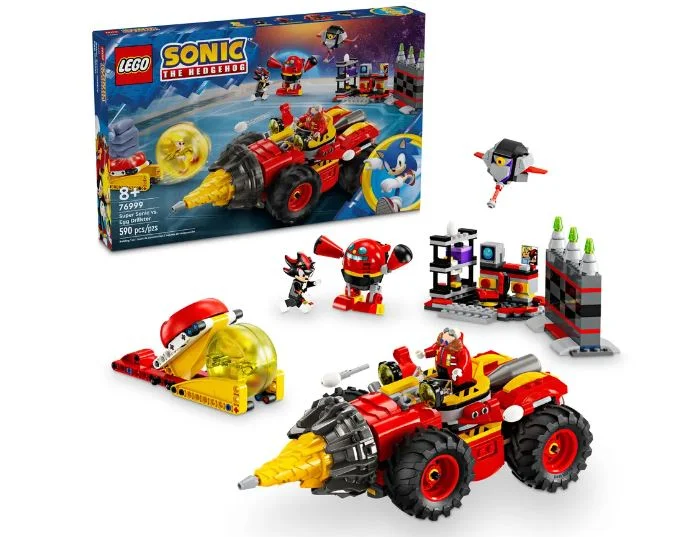 Inspiring future engineers LEGOLEGO 76999 - SONIC THE HEDGEHOG - SUPER SONIC VS EGG DRILLSTER