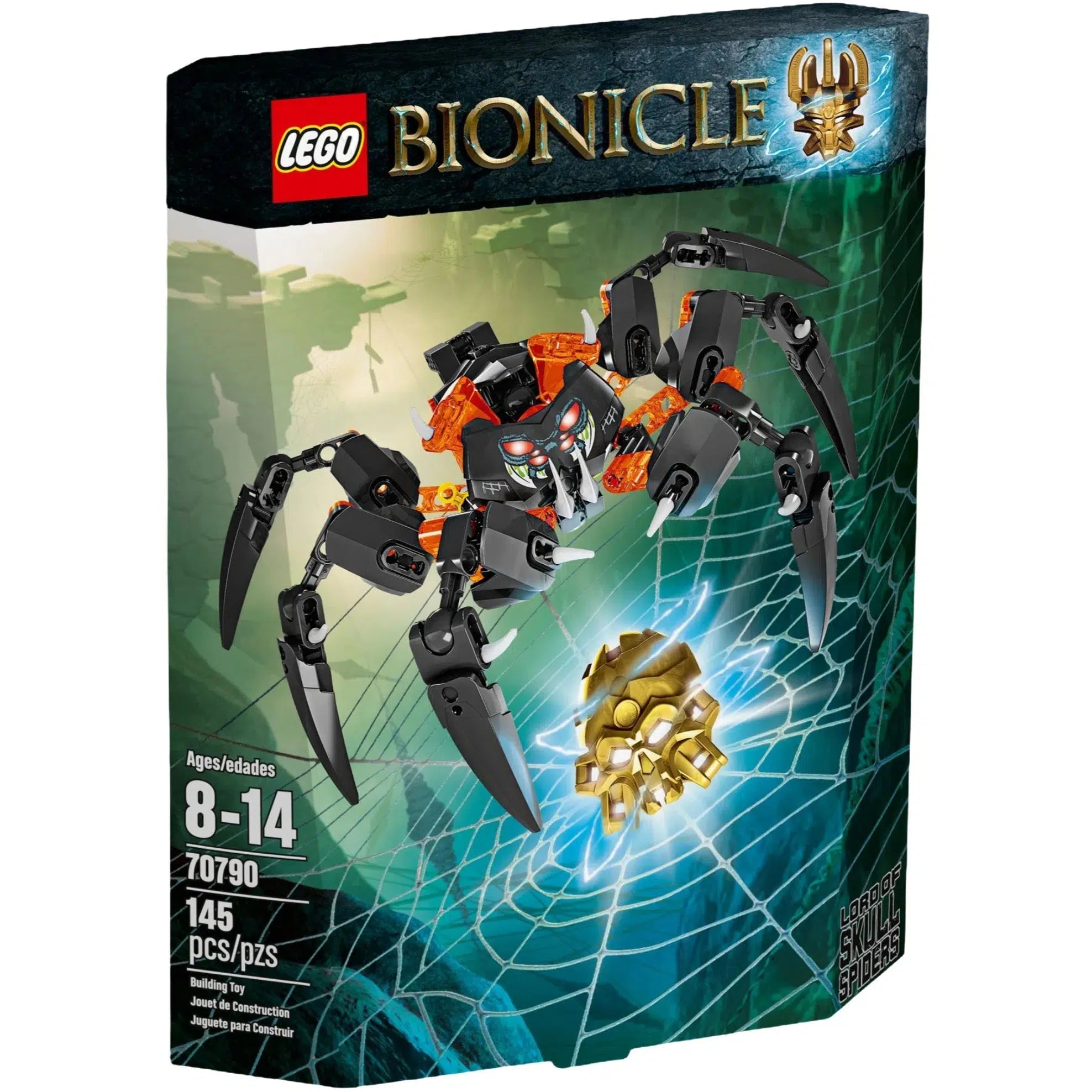 Skill-building LEGO activitiesLEGO [Bionicle] - Lord of Skull Spiders Building Set - Skull Army Series (70790)