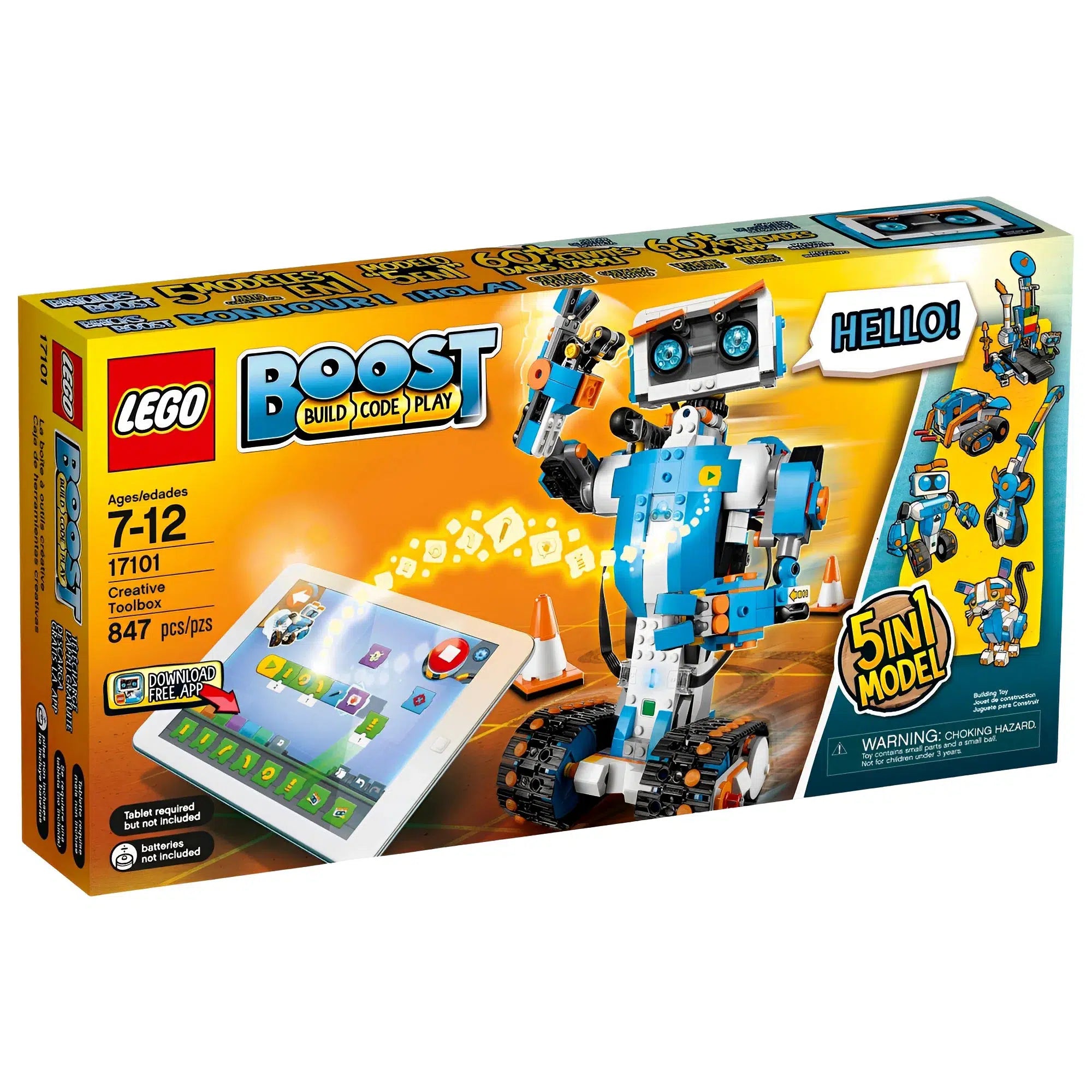 Inspiring architectural interest LEGOLEGO [Boost] - Boost Creative Toolbox Building Set (17101)