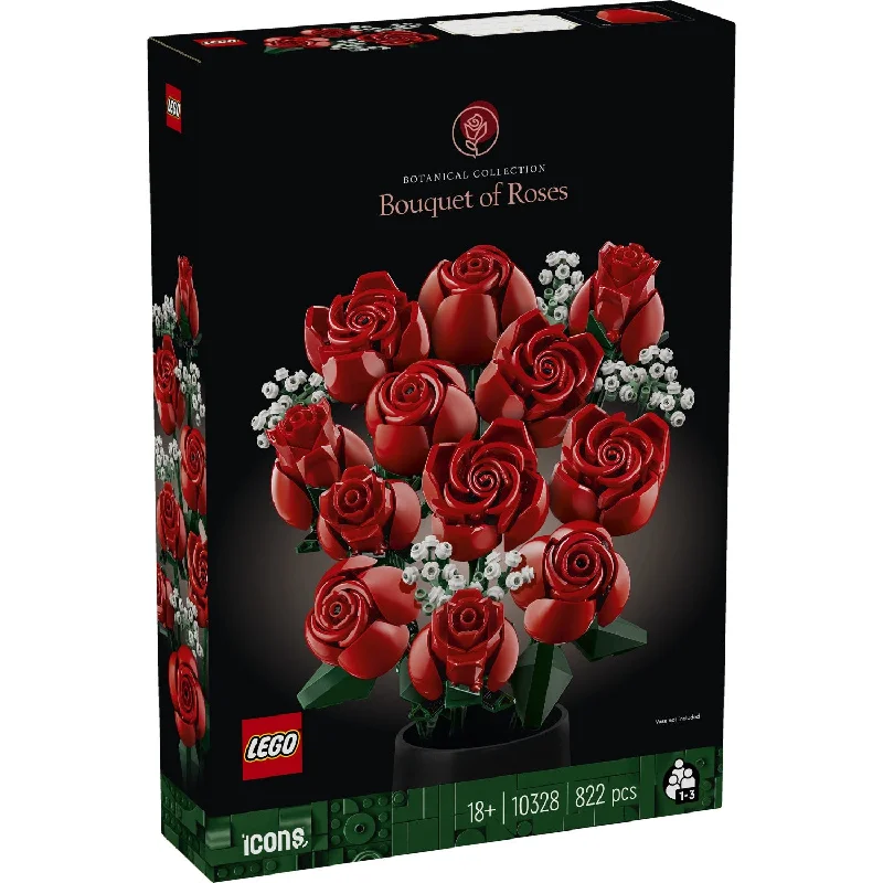 Perfect for both kids and adults LEGOLEGO® Botanicals Bouquet of Roses