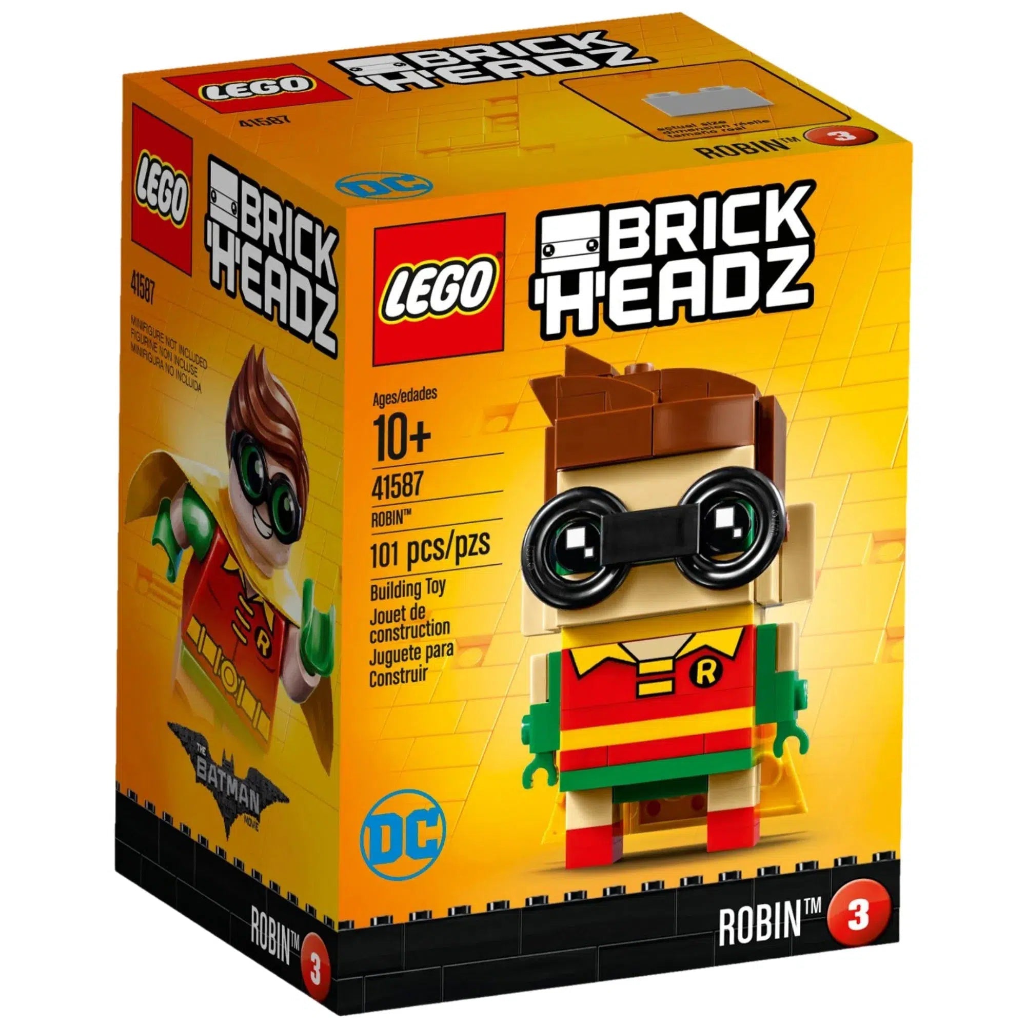 Promoting emotional intelligence LEGOLEGO [BrickHeadz] - Robin Building Set - DC Comics Super Heroes Series (41587)