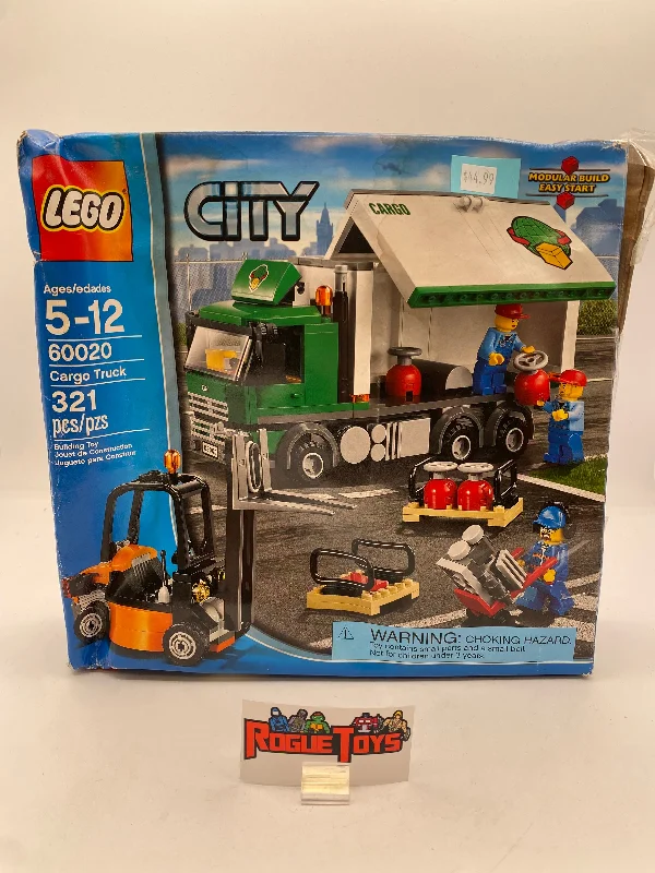 Beautifully crafted LEGO sculpturesLEGO City 60020 Cargo Truck