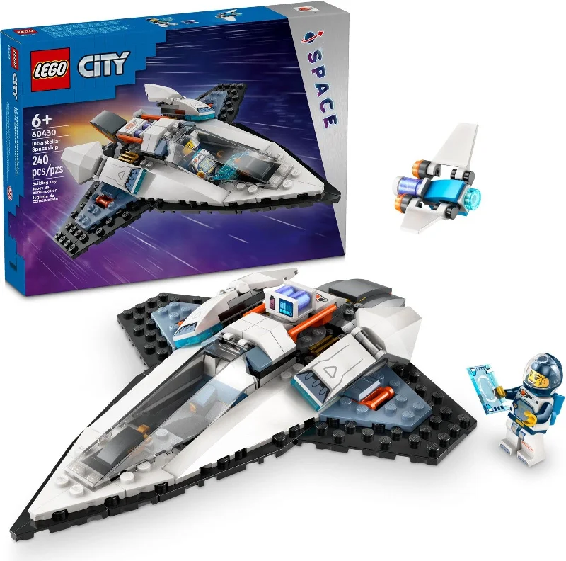 Encouraging social interaction LEGOLEGO CITY 60430 INTERSTELLAR SPACESHIP
