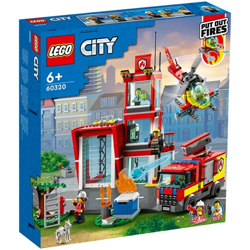 Skill-building LEGO activitiesLEGO® City Brandstation