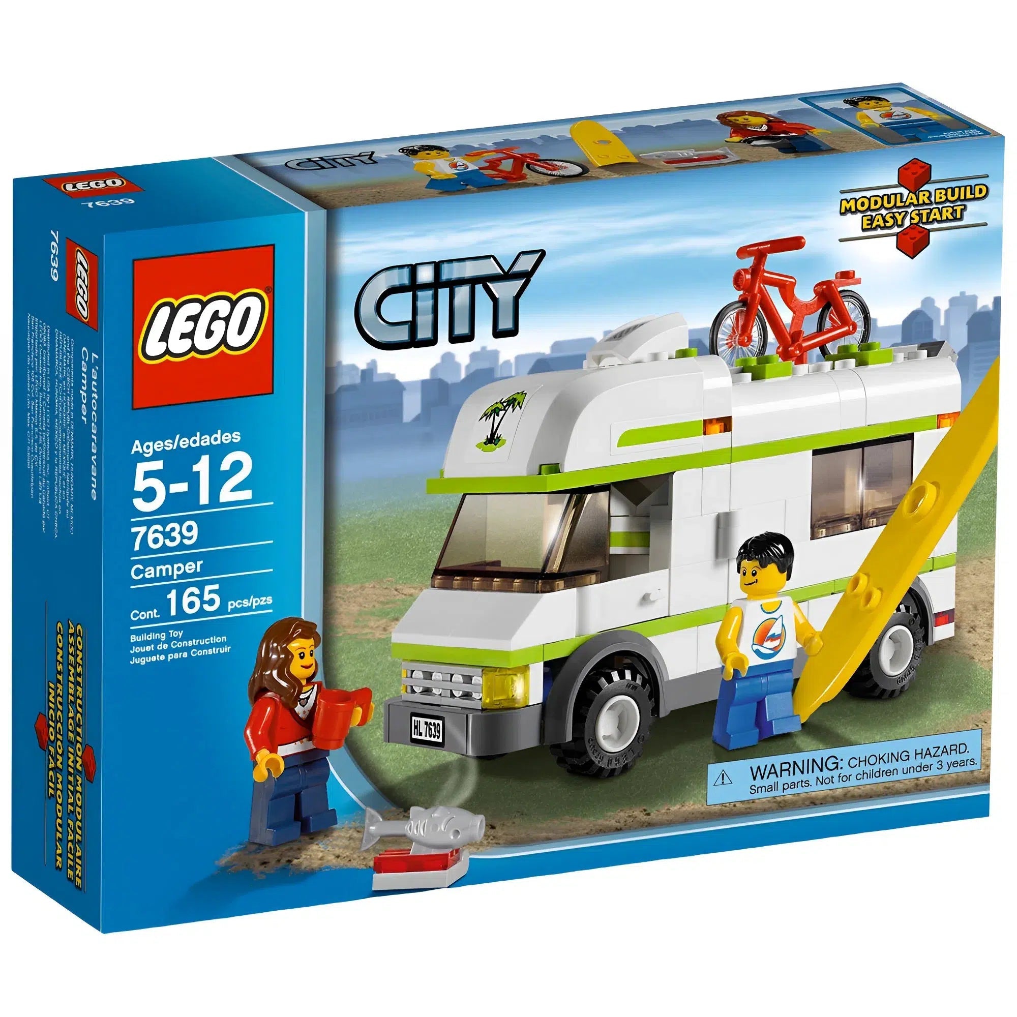 Inspiring problem-solving LEGO challengesLEGO [City] - Camper Building Set - Great Outdoors Series (7639)