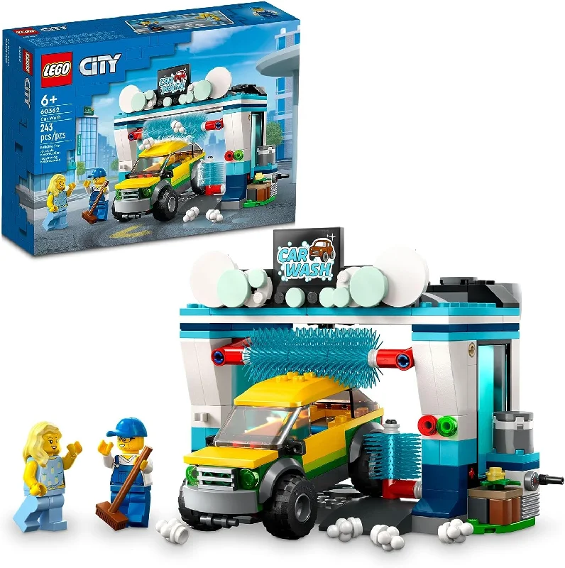 Offering a sense of nostalgia LEGOLEGO City Car Wash Building 60362