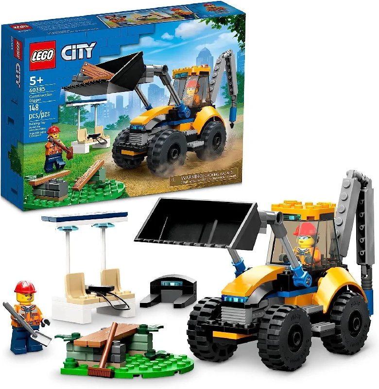 Age-appropriate LEGO toysLEGO City Construction Digger 60385