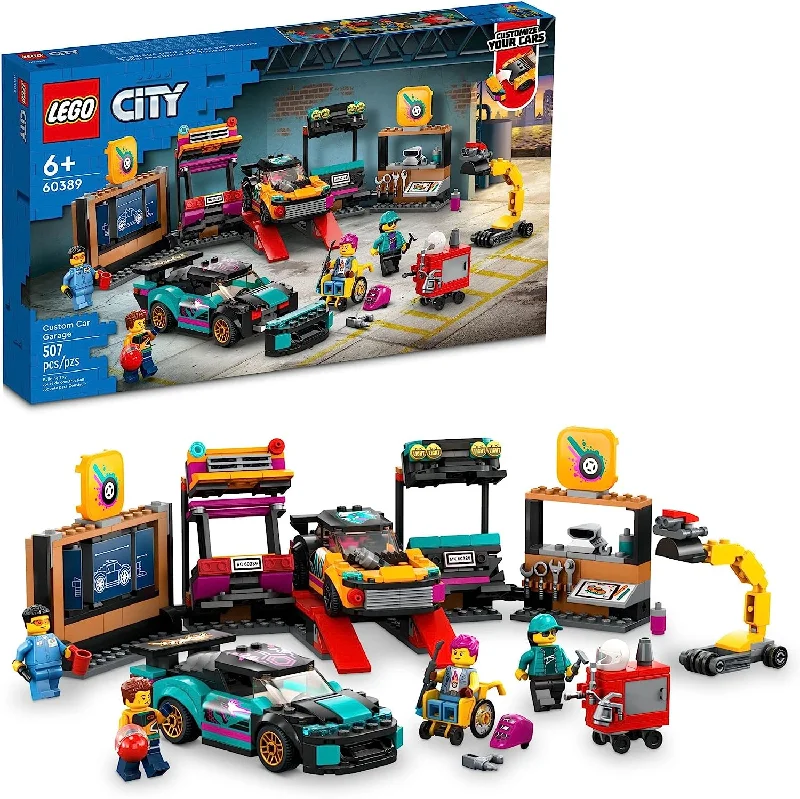 Promoting emotional intelligence LEGOLEGO City - Custom Car Garage 60389