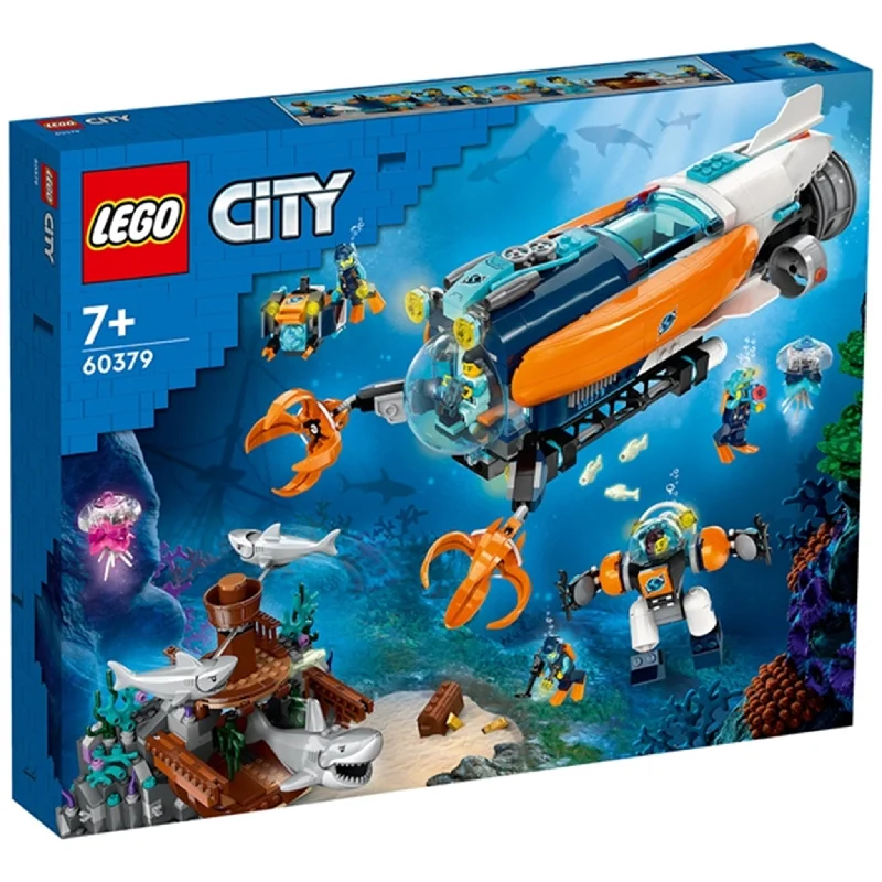 Intricate and intricate LEGO designsLEGO® City Dybhavsudforsknings Ubåd