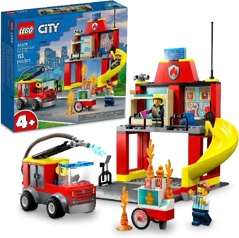 Time-honored LEGO traditionsLEGO City - Fire Station and Fire Truck 60375