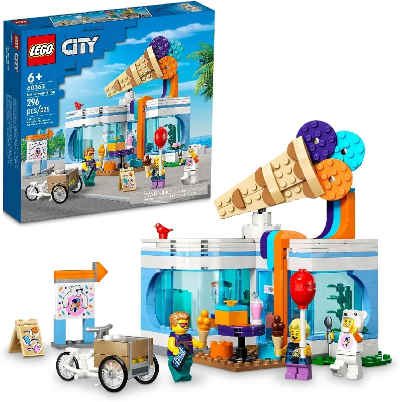 Endlessly customizable LEGO setsLEGO City - Ice-Cream Shop 60363 Building 60363