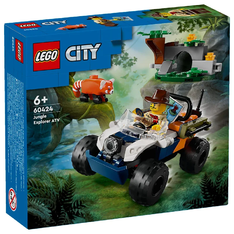 Endlessly customizable LEGO setsLEGO® City Jungle Adventure – ATV and Red Panda Mission Endlessly customizable LEGO setsLEGO® City Jungle Adventure – ATV and Red Panda Mission