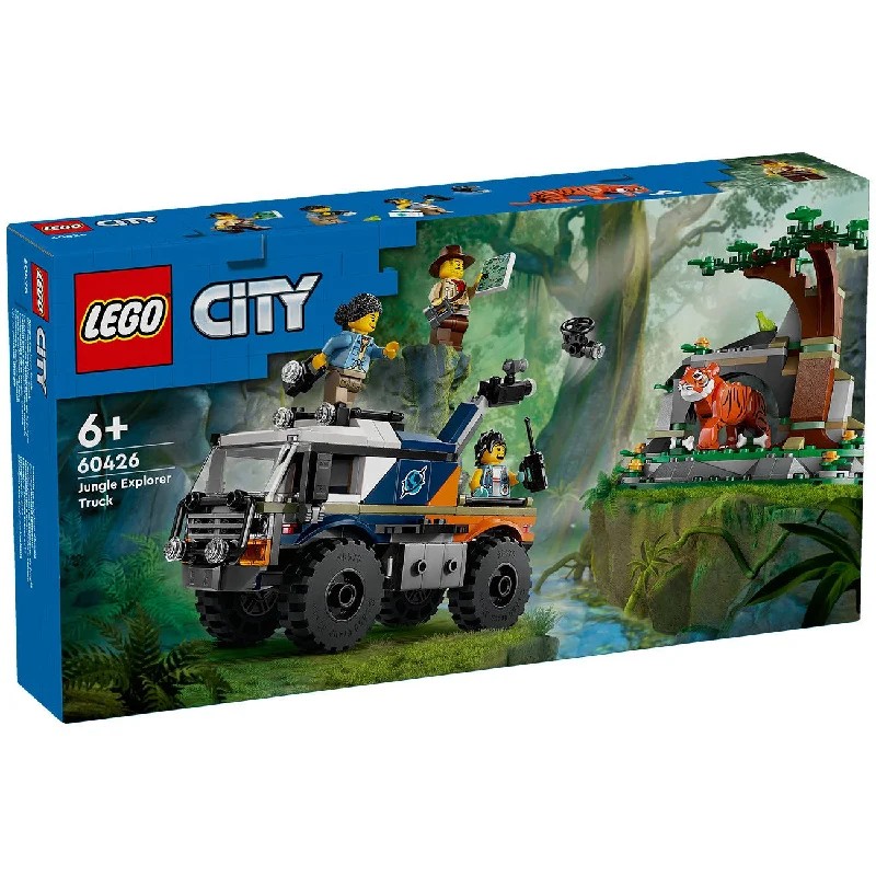 Endlessly replayable LEGO scenariosLEGO® City Jungleeventyr – offroad-truck