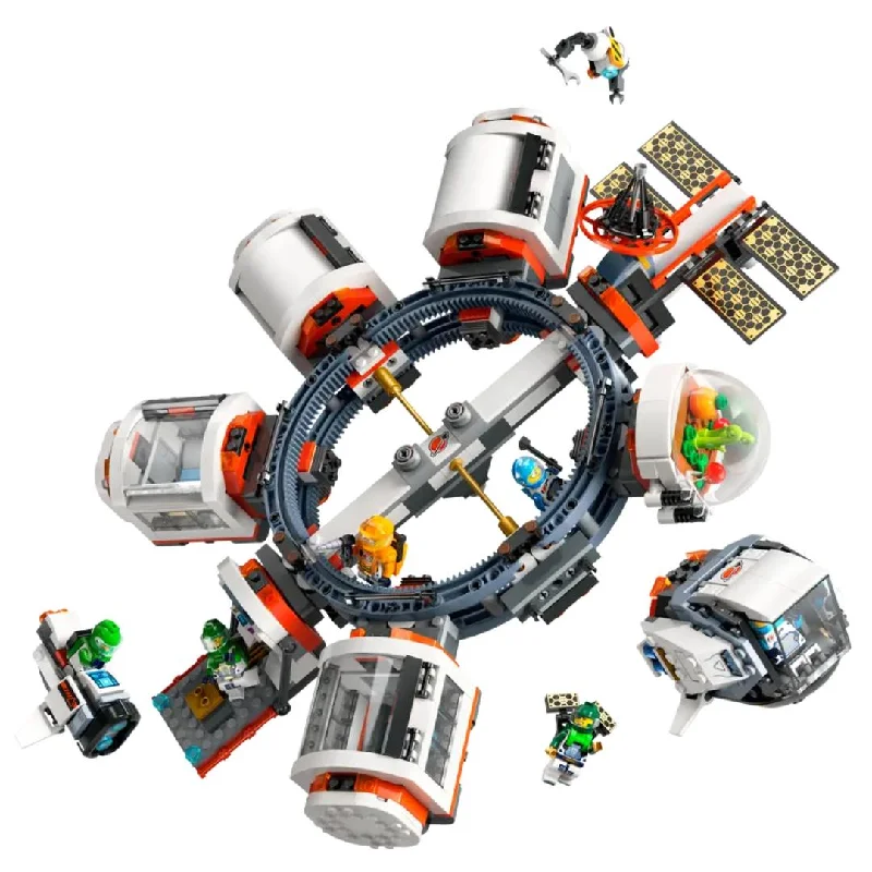 Customizable and personalized LEGO optionsLego City Modular Space Station