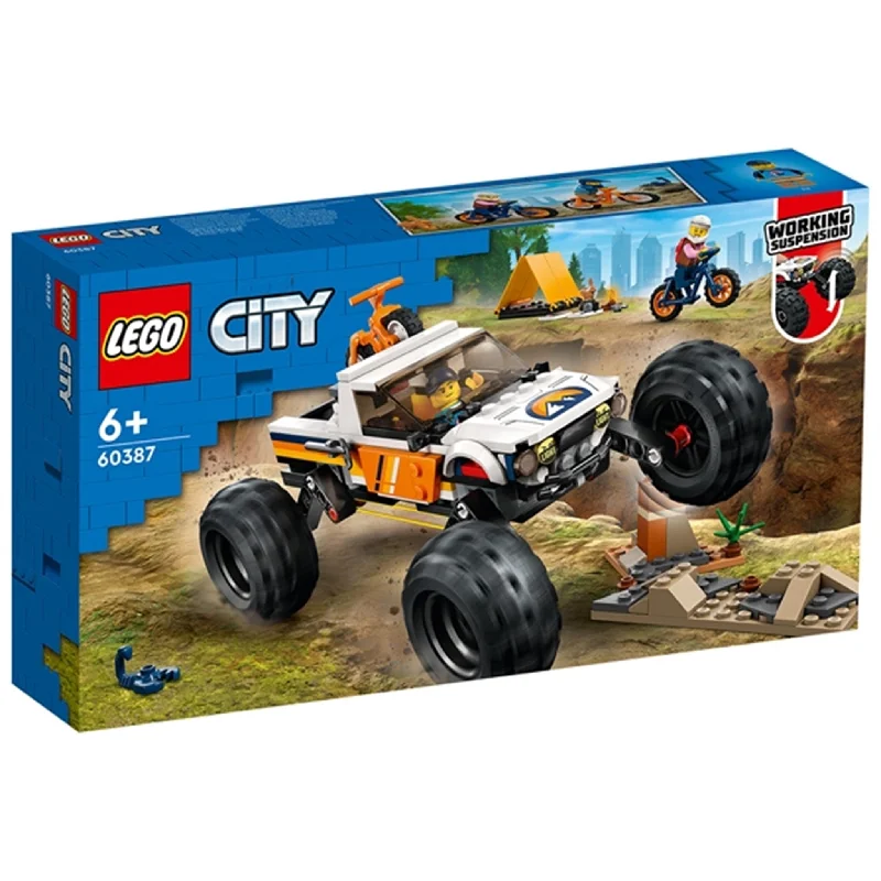 Encouraging hand-eye coordination LEGOLEGO® City Offroad Eventyr