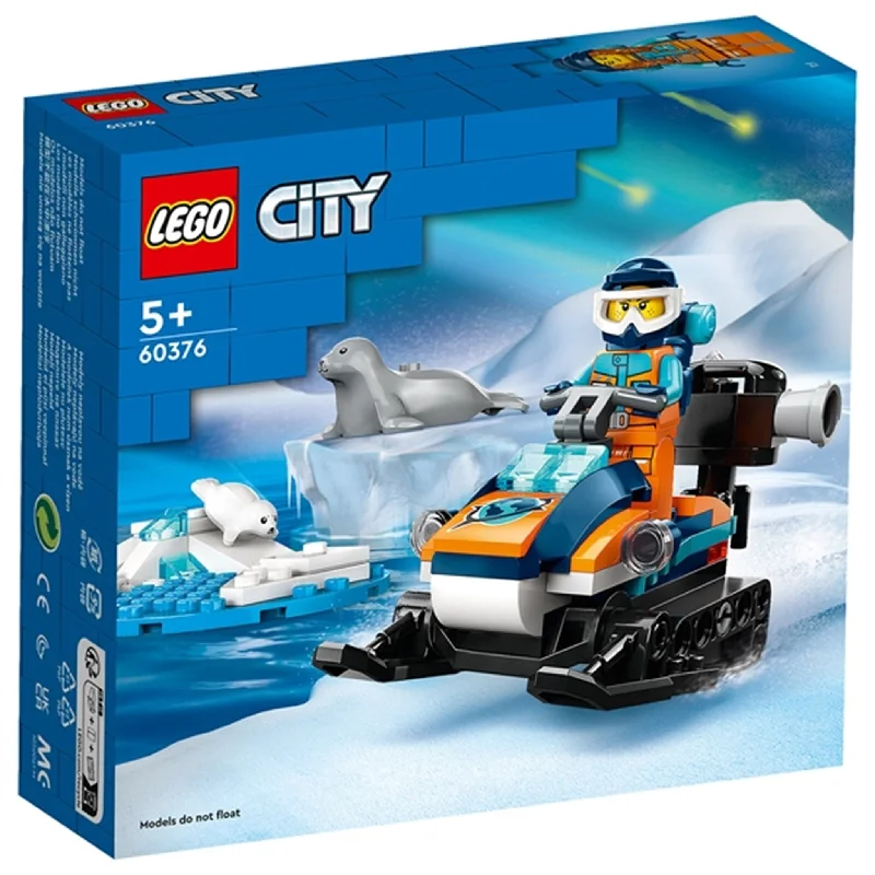 Time-honored LEGO traditionsLEGO® City Polarforsker Snescooter