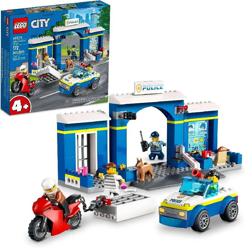 Fun-filled LEGO adventuresLEGO City - Police Station Chase 60372