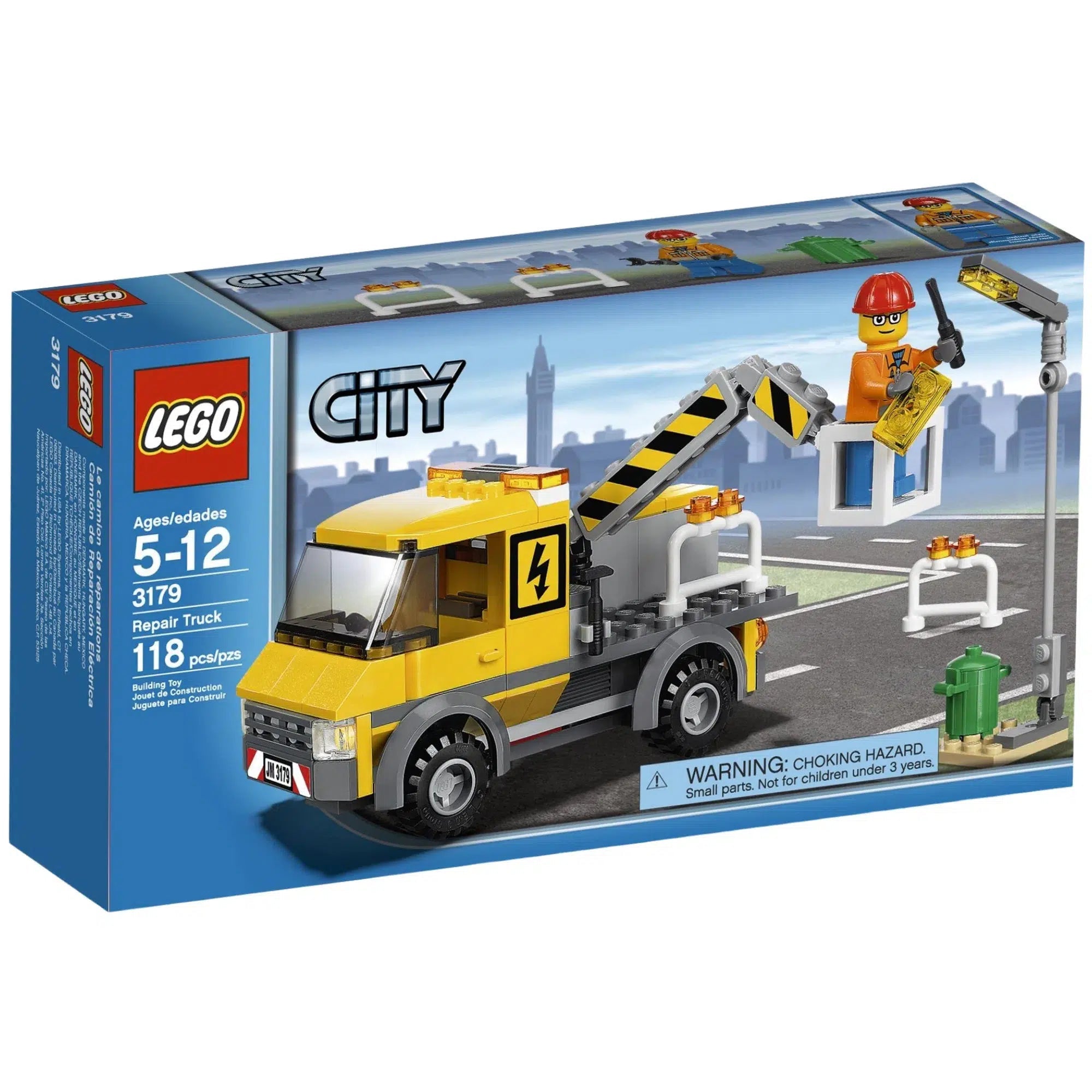 Universally loved LEGO toysLEGO [City] - Repair Truck Building Set - Traffic Series (3179)