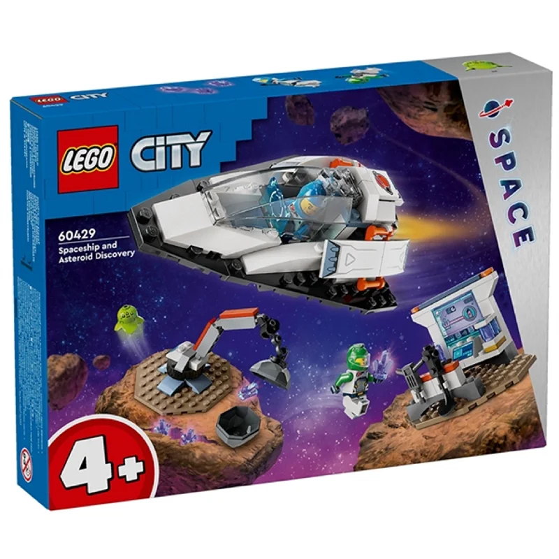 Reflecting diverse hobbies LEGO setsLego City Spaceship and Asteroid Discovery