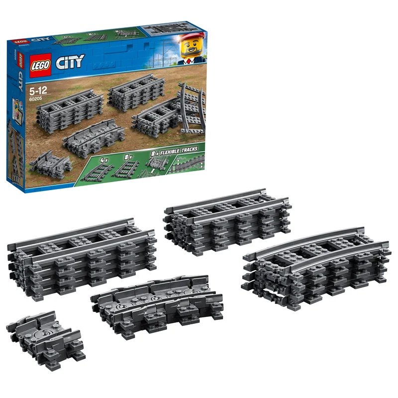 Encouraging social interaction LEGOLEGO 60205 City Tracks Building Kit