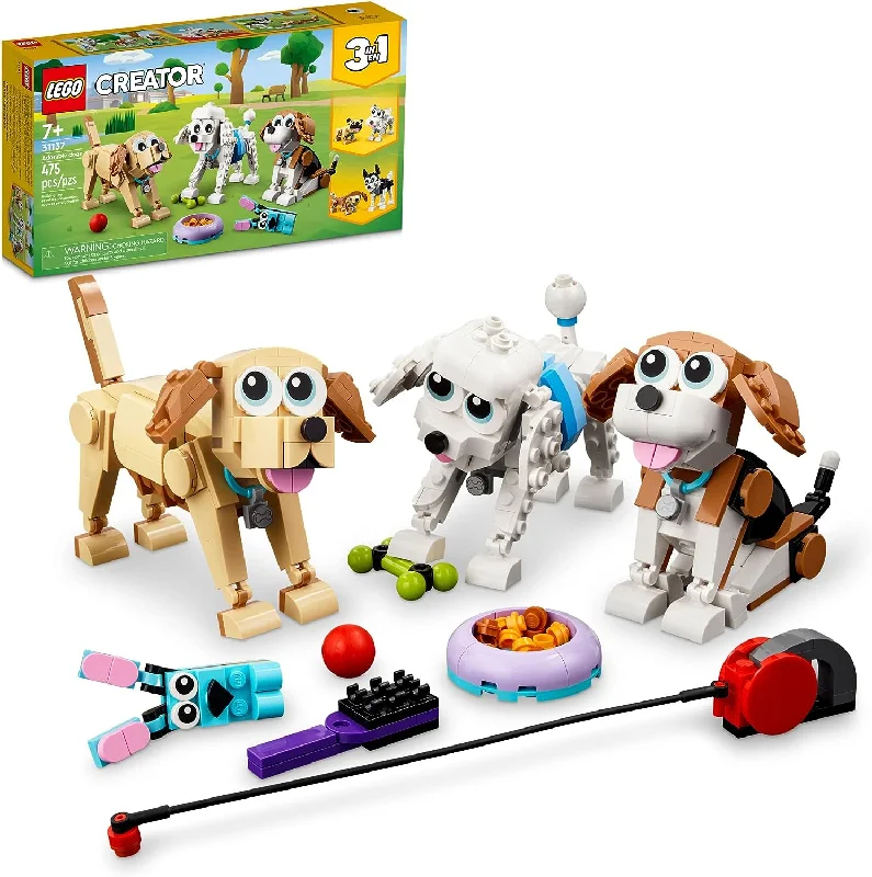 Promoting critical thinking LEGO challengesLEGO Creator - 3 in 1 Adorable Dogs Building 31137 Promoting critical thinking LEGO challengesLEGO Creator - 3 in 1 Adorable Dogs Building 31137