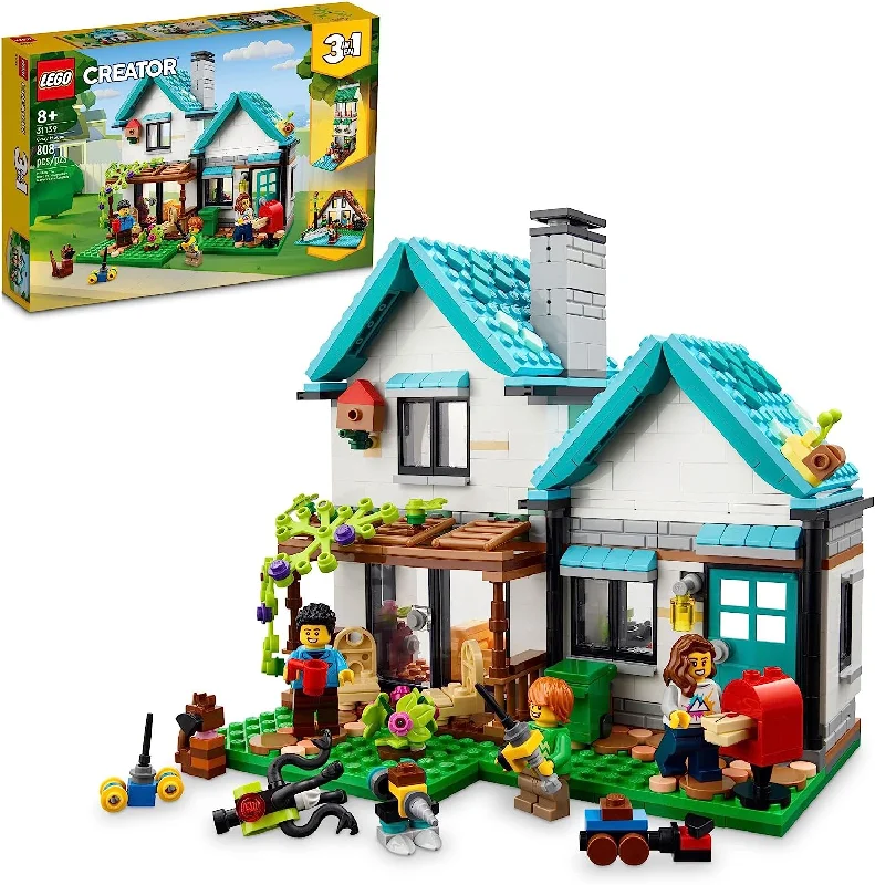 Captivating and enchanting LEGO worldsLEGO Creator - 3 in 1 Cozy House Building 31139