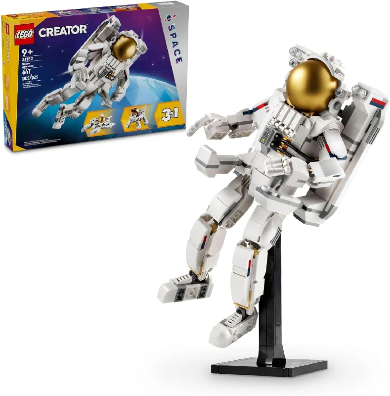 Promoting environmental awareness LEGOLEGO Creator 31152 3 in 1 Space Astronaut Toy, Building Set Transforms from Astronaut Figure to Space Dog to Viper Jet, Space-Themed Gift Idea for Boys and Girls Promoting environmental awareness LEGOLEGO Creator 31152 3 in 1 Space Astronaut Toy, Building Set Transforms from Astronaut Figure to Space Dog to Viper Jet, Space-Themed Gift Idea for Boys and Girls
