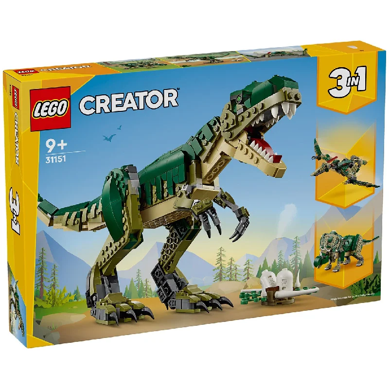 Promoting fine art skills LEGO modelsLEGO® Creator T. rex